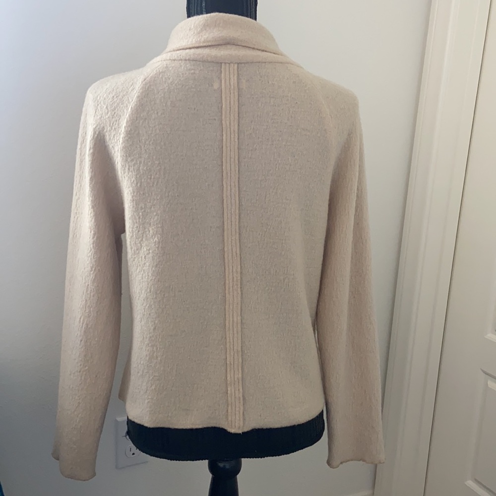 Cache 100% Wool, Double-Breasted Sweater/ Jacket. - image 5